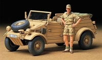 35238 German Kubelwagen Type 82 Afrika-Corps with figure