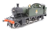TBL7 Class 4575 Small Prairie 2-6-2T in unpainted brass with black chassis