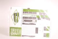 TC13 Liverpool 'Green Goddess' Bogie streamlined Tram Card Kit