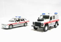 TP1002 Tayside Police Set Land Rover Defender & Ford Sierra Sapphire