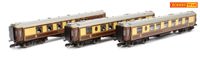 TT1001AM-COACHES Pullman Coaches Triple Pack (with Lights, Ex-Set)