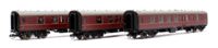 TT1002M-COACHES BR Maroon Mk1 Coaches Triple Pack (Ex-Set)