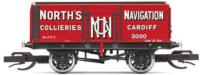 7-plank open wagon in Norths Navigation red - 3000