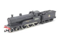 4-6-0 Prince of Wales Class 58001 Lusitania in BR Black with Early Emblem