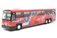 US53409 MCI 102 DL3 Bus, Gray Coach Lines New York