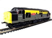 Class 37/0 37156 "British Steel Hunterston" in Civil Engineers yellow and grey livery