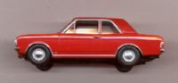 VA04106 Ford Cortina MK2 in red
