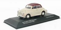 VA07102 Morris Minor convertible in pearl grey with maroon roof. Non limited