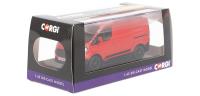 VA15102 Ford Transit Custom Trail in Race red with front grille and side skirt trim options