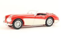 VA51000 Austin Healey Open Top in Colorado Red & Ivory White