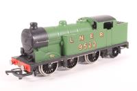 Class N2 0-6-2T 9522 in LNER Green