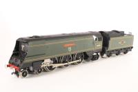 Streamlined West Country Class 4-6-2 34092 'City of Wells' in BR Green with later lining
