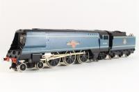 Streamlined Merchant Navy Class 4-6-2 35026 'Lamport and Holt Line' in BR Blue
