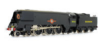 Streamlined Merchant Navy Class 4-6-2 21C13 'Blue Funnel Line' in SR Wartime Black