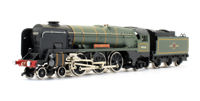 Rebuilt West Country Class 4-6-2 34036 'Westward Ho' in BR Green