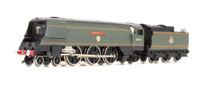 Streamlined West Country Class 4-6-2 34010 'Sidmouth' in BR Green