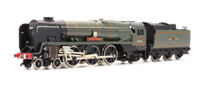 Rebuilt West Country Class 4-6-2 34021 'Dartmoor' in BR Green