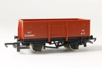 16T Steel Mineral Wagon B54884 in BR Grey with Coal Load
