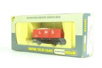 W5032 5 Plank Open Wagon 24361 in LMS Red