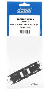 WCHASSMILK Chassis for 6 wheel Milk Tanker