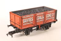 7-Plank Open Wagon "Davies Coal & Coke"