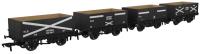 RCH 1907 7-plank open wagons in NCB black - Pack of 4 - 108, 23, 71 & 85 - exclusive to World of Railways