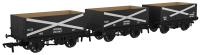 RCH 1907 7-plank open wagons in NCB black - Pack of 3 - 108, 35 & 64 - exclusive to World of Railways