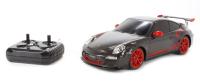 XQRC15AA Porsche 911 GT3 RS in black with red alloys (remote control)