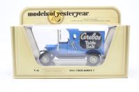 Y12CEREBOS 1912 Ford Model T Van 'Cerebos Salt'
