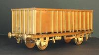 MEA 46t box wagon - unpainted brass