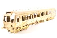 Class 122 'Bubblecar' DMU in Unpainted Brass