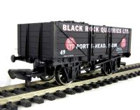 B715 5 plank wagon in "Black Rock" Portishead livery