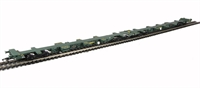 FEA-B intermodal spine wagon in Freightliner livery 640101 & 640102