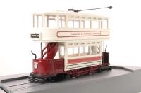 c992-3 Closed Top Double Deck tram -  London County Council Tramways - 6 Beresford Square