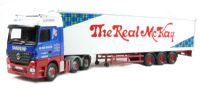 CC13818 Mercedes Benz Actros Fridge Trailer in 'The Real McKay ' livery of Moray Firth, Scotland