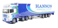 CC14107 DAF XF105 with Fridge Container "Hannon International Transport" - Production run of 2000