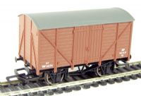 12 ton ventilated van in brown livery (unboxed)