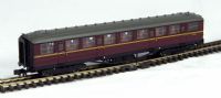 Gresley all second class coach in BR maroon livery