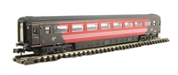 Mk3 Coach Second Class (SO) in Virgin Trains livery with buffers