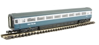 Mk3 Coach Second Class (SO) in Intercity 125 Blue & Grey livery without buffers