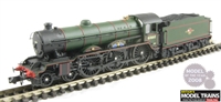 Class B17 4-6-0 "Hull City" 61660 in BR green with late crest
