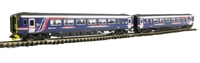 Class 156 2 car DMU 156492 in "Northern Rail" ex First 'Barbie' livery (dummy)