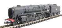 Class 9F 2-10-0 standard 92233 BR early emblem BR1G tender double chimney