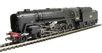 Class 9F 2-10-0 92221 in BR Black with late crest - Railroad range