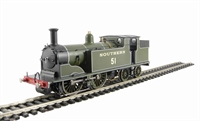 M7 Class 0-4-4T 51 in SR Maunsell Green - DCC fitted