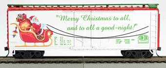 53' Box Car of the 2018 Christmas Add-oCar (Santa)