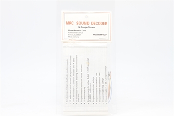 Steam locomotive sound decoder