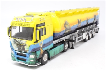 MAN TGX XXL 4x2 with Tipping Bulktrailer - 'Melmer'