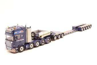 Scania R730 with Low Loader Trailer - 'Ocean Traders'