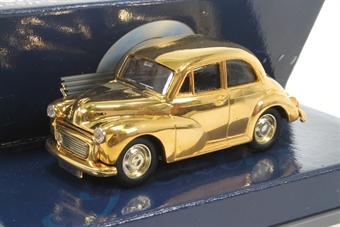 Gold pLated Morris Minor